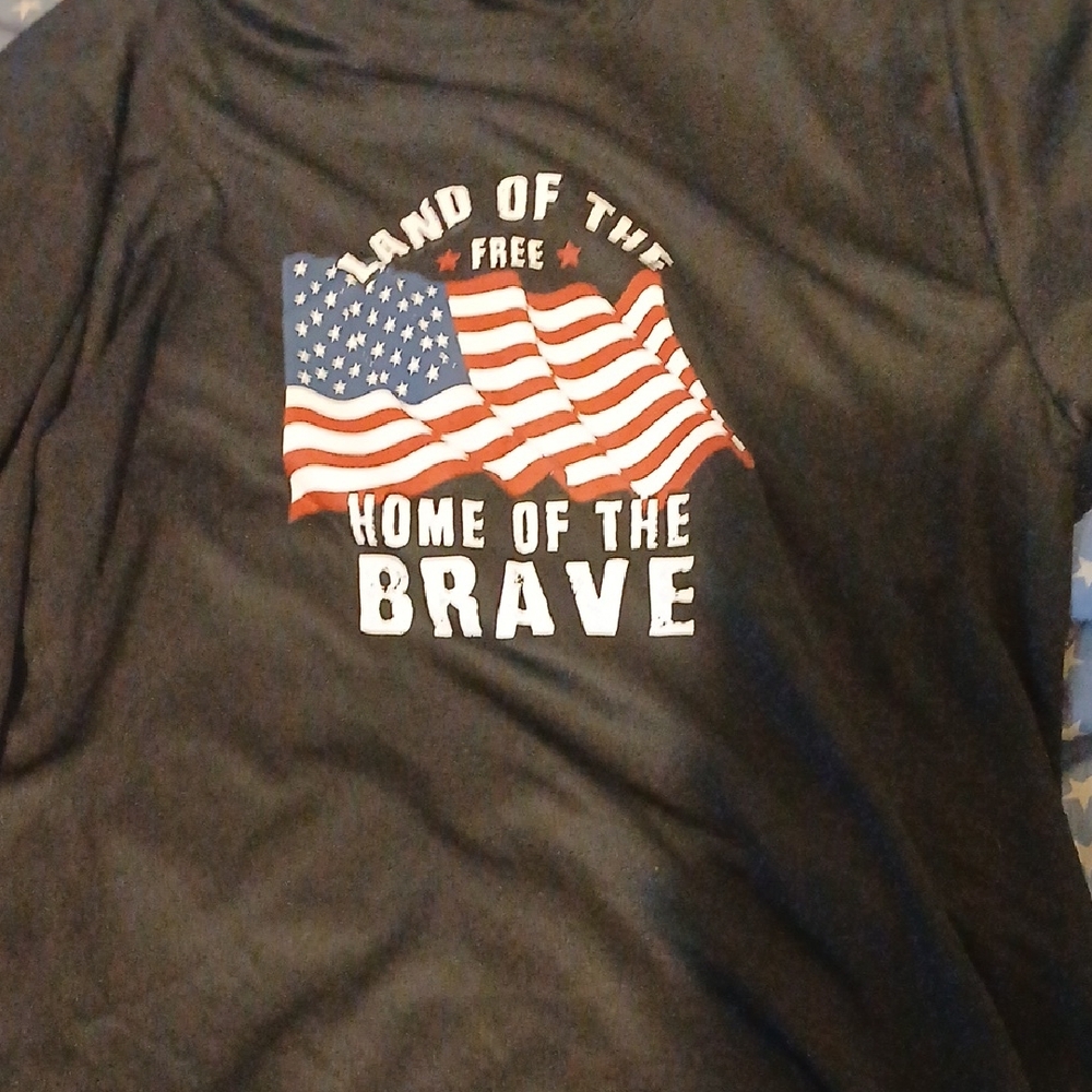 Patriotic Kids T-Shirt - Black